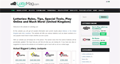 Desktop Screenshot of lottomag.com